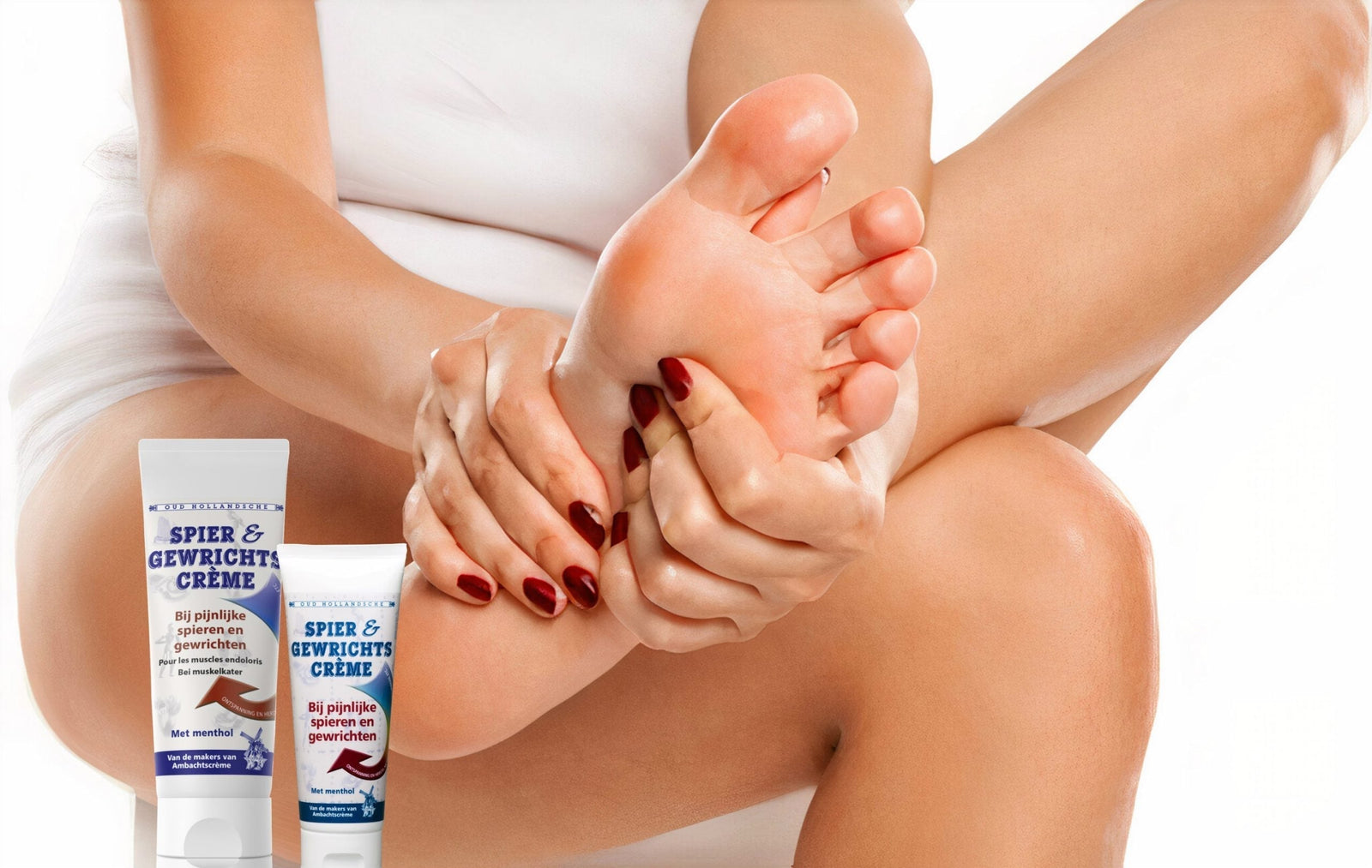 Alternative naturelle pour les pieds fatigués et douloureux.