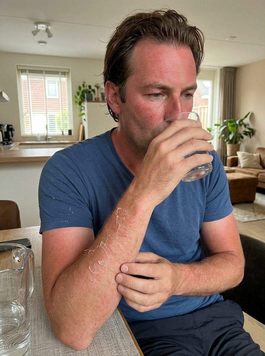Verbrand door de zon: oorzaken, symptomen en verzorging van de huid