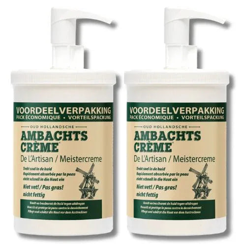Ambachtscreme pomp - 1000ml - 2 stuks