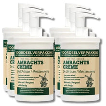 Ambachtscreme pomp - 1000ml - 6 stuks
