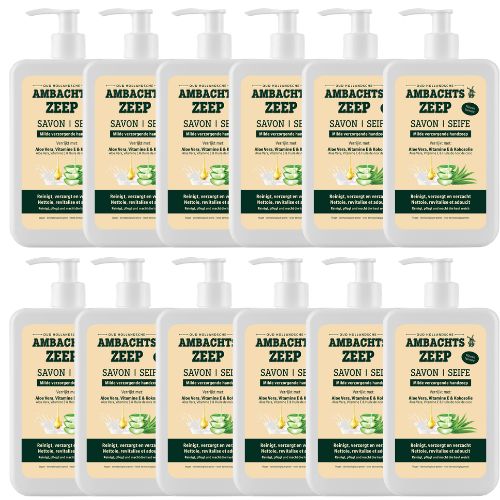 Ambachtszeep handzeep - 475 ml - 12 stuks