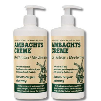 Ambachtscreme pomp - 450ml - 2 stuks