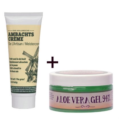 1x Ambachtscreme 75ml + 1x Aloë Vera 100ml