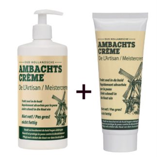 1x Ambachtscreme 75ml tube  + 1x 450ml Ambachtscreme