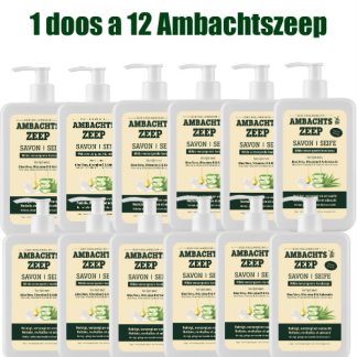 Ambachtszeep handzeep - 475 ml - 12 stuks