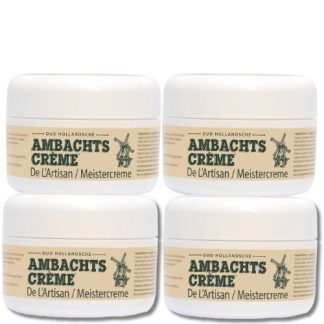 4 x Ambachtscreme 200ml potten