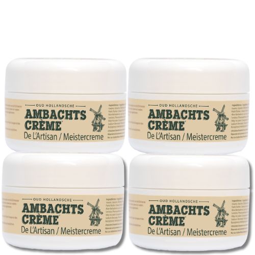4 x Ambachtscreme 200ml potten
