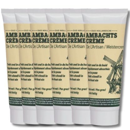 6 x Ambachtscrème tubes 75ml