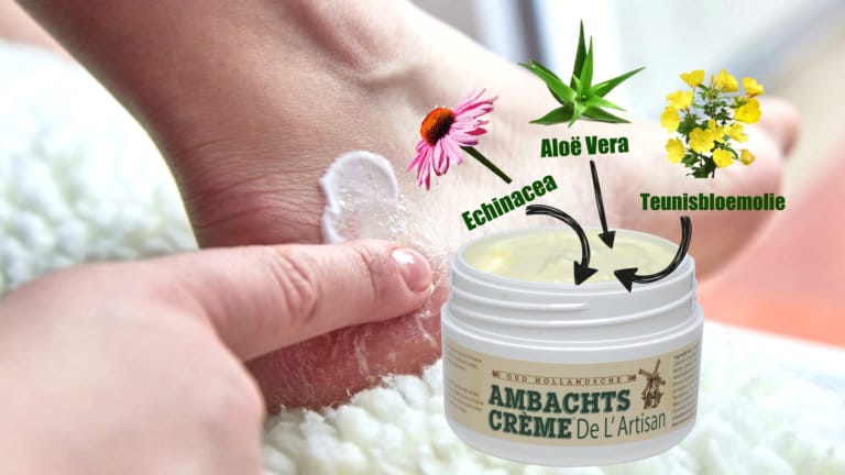 voeten-amb-creme-met-3-bestanddelen