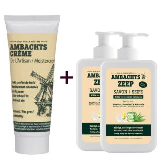 1x Ambachtscreme 75ml + 2 x Ambachtszeep