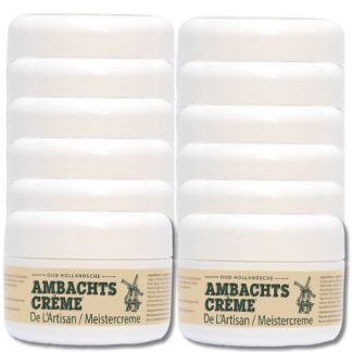 12 x Ambachtscreme 200ml potten