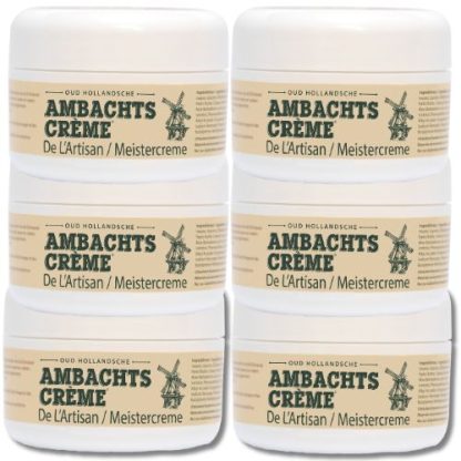 6x Ambachtscreme potten 200ml