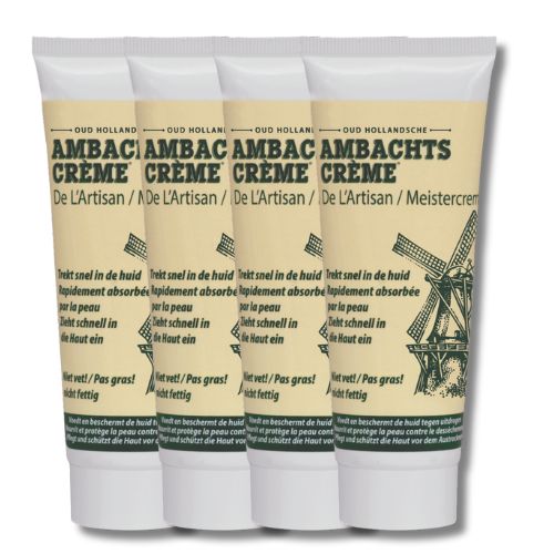 4 x Ambachtscréme 75ml tubes