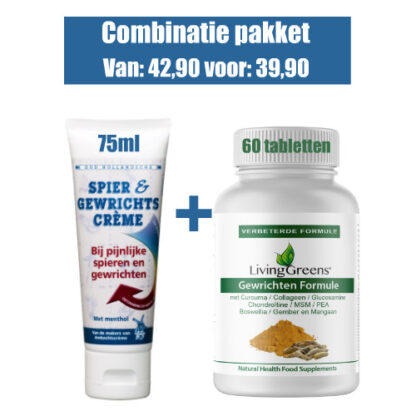 Combi pakket 75ml en gewrichten (60)