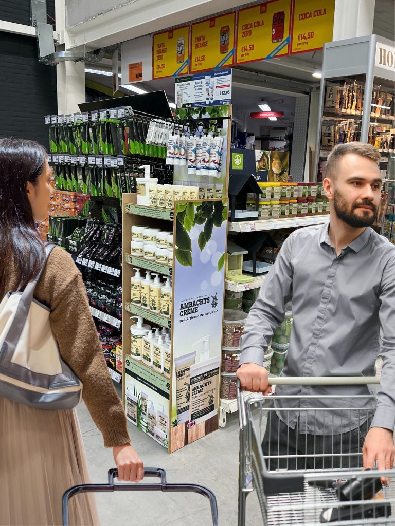 handyhome beveren winkel met ambachtscreme producten